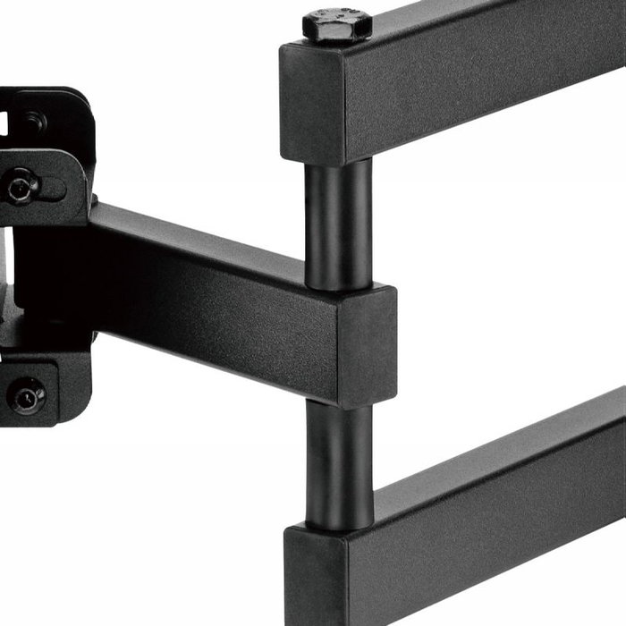 DAEWOO SOPORTE DE TV 32-55 PULGADAS, PERFIL 63-358MM, DOBLE BRAZO (3-15°/90°), AJUSTE DE ALTURA, CAPACIDAD 35KG