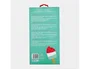 Wondee Funda Impermeable Funny Ice Cream para Móvil hasta 6,7 Pulgadas