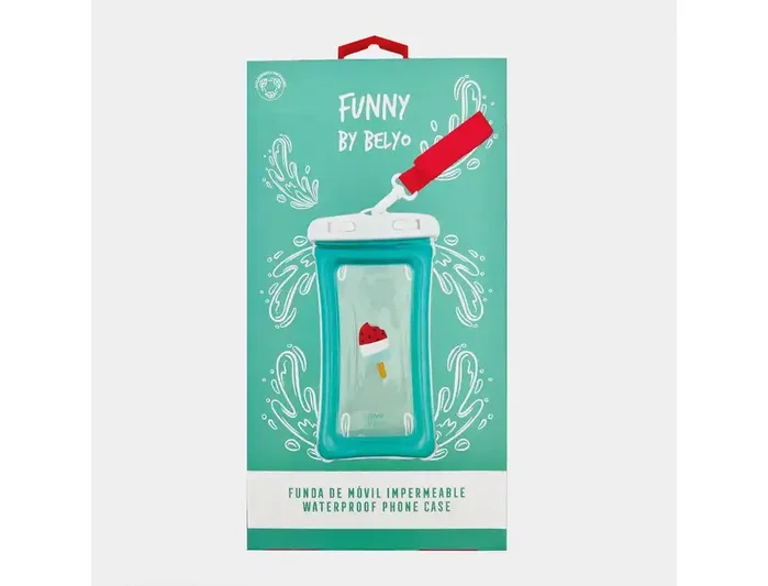 Wondee Funda Impermeable Funny Ice Cream para Móvil hasta 6,7 Pulgadas Wondee Funda Impermeable Funny Ice Cream para Móvil hasta 6,7 Pulgadas
