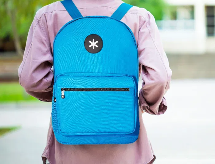 Antartik Mochila Azul con Bolsillo Frontal y Compartimento para Portátil de 15,6/' 320x140x430 mm