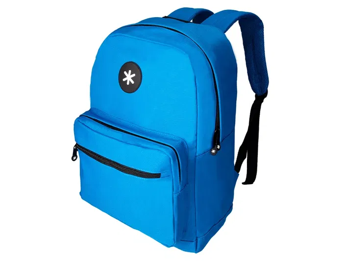 Antartik Mochila Azul con Bolsillo Frontal y Compartimento para Portátil de 15,6/' 320x140x430 mm