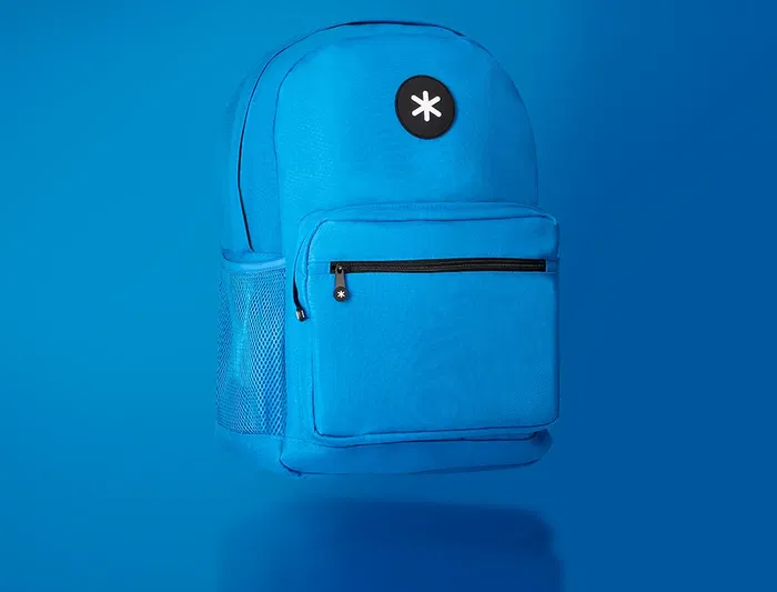 Antartik Mochila Azul con Bolsillo Frontal y Compartimento para Portátil de 15,6/' 320x140x430 mm