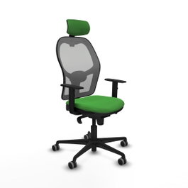 PIQUERAS Y CRESPO Silla de oficina Jorquera Verde y Gris