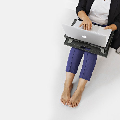 NGS Lapnest Soporte Portátil Multifuncional para Portátiles hasta 15.6 pulgadas