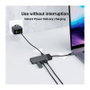 Green Cell HUBGC01 Hub de interfaces USB-C con HDMI 4K y puertos USB 3.2