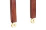 DKD Home Decor Set de 2 Utensilios de Acacia y Aluminio Marrón y Dorado 32x8x2 cm de la Colección Metal Makers 2023