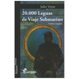 GARGOLA EDICIONES, 20000 leguas de viaje submarino, Julio Verne