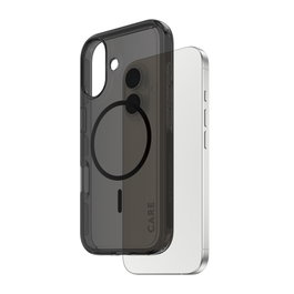 PanzerGlass CARE™ Smokey Case con MagSafe para iPhone 17 - Negro