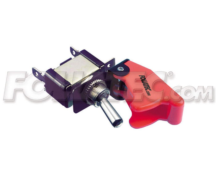 Foliatec Cubierta para Interruptor On/Off Rojo
