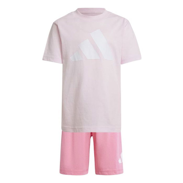 Conjunto Deportivo para Niños Adidas LK Big Logo Rosa 2 Piezas 36 Conjunto Deportivo para Niños Adidas LK Big Logo Rosa 2 Piezas 36