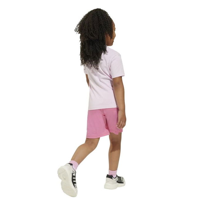 Conjunto Deportivo para Niños Adidas LK Big Logo Rosa 2 Piezas 36 Conjunto Deportivo para Niños Adidas LK Big Logo Rosa 2 Piezas 36