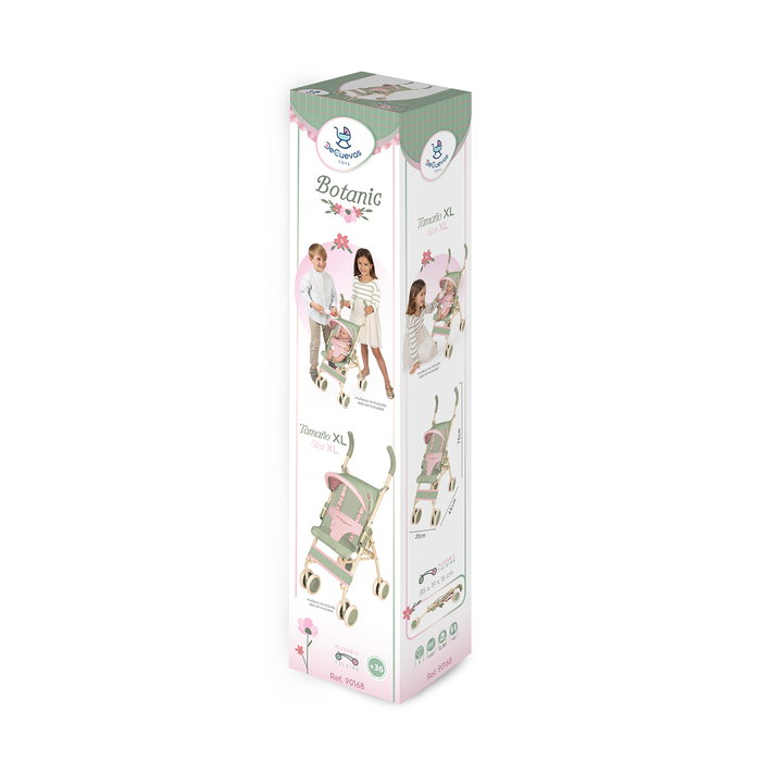 Decuevas Silla de Muñeca Grande con Capota Botanic