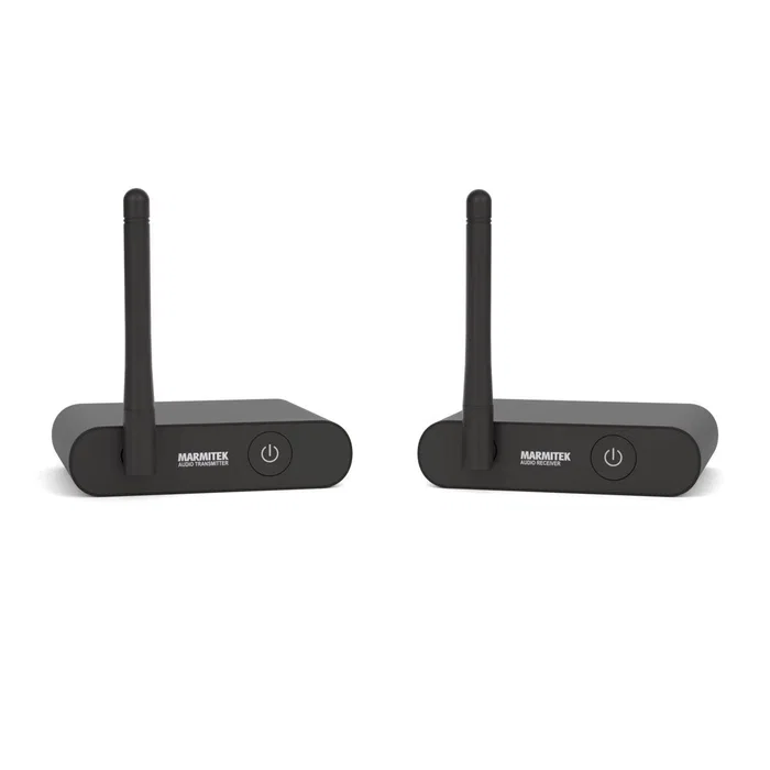 Marmitek Audio Anywhere 630 Transmisor y receptor de audio inalámbrico Negro Marmitek Audio Anywhere 630 Transmisor y receptor de audio inalámbrico Negro