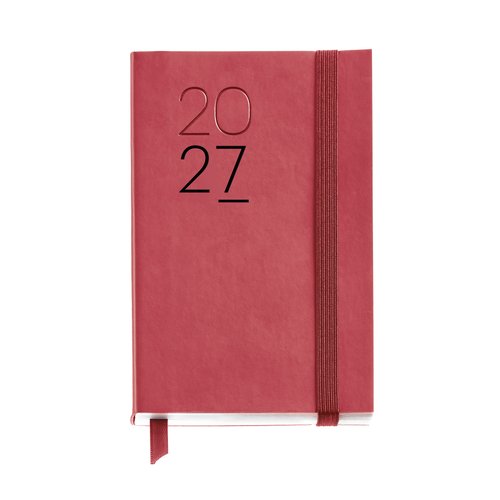 MIQUELRIUS Agenda Anual 2027 Basic Luxor Tapa Simil Piel Rojo MIQUELRIUS Agenda Anual 2027 Basic Luxor Tapa Simil Piel Rojo