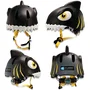 Crazy Safety Casco de bicicleta Tiburón CRA5744001769720 Talla S (49-55 cm)