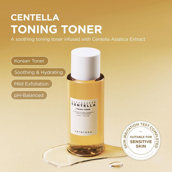 Skin1004 Madagascar Centella Toning Toner 400 ml