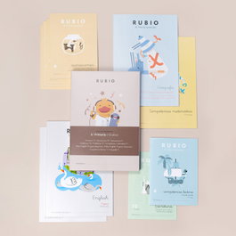 RUBIO Pack de cuadernos 5.º de Primaria (+10 años)