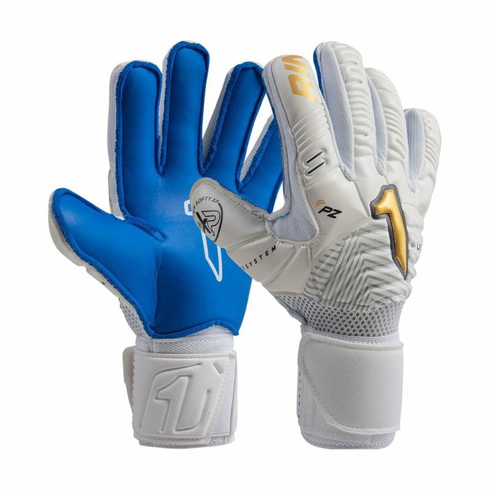 Guantes de Portero Rinat Gk Blanco Adultos Guantes de Portero Rinat Gk Blanco Adultos