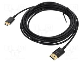 DeLOCK Cable HDMI-A a HDMI Mini-C 4,5 m 4K 3D Slim
