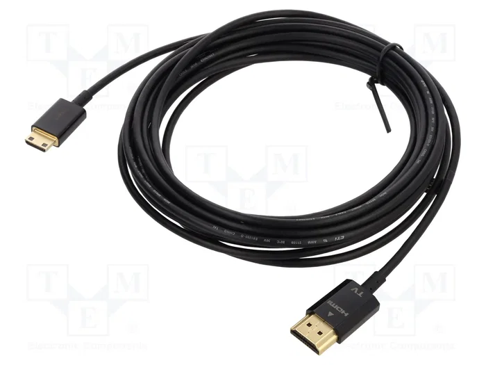 DeLOCK Cable HDMI-A a HDMI Mini-C 4,5 m 4K 3D Slim