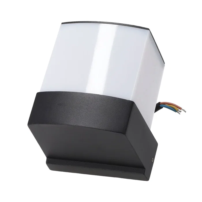 Aplique LED Hamilton 6W para Exteriores de Aluminio, Luz Arriba y Abajo, 600 Lúmenes