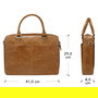 dbramante 1928 ROSENBORG 16IN TAN 2ND GEN Maletín para portátil de 16 pulgadas, cuero, unisex, color bronceado