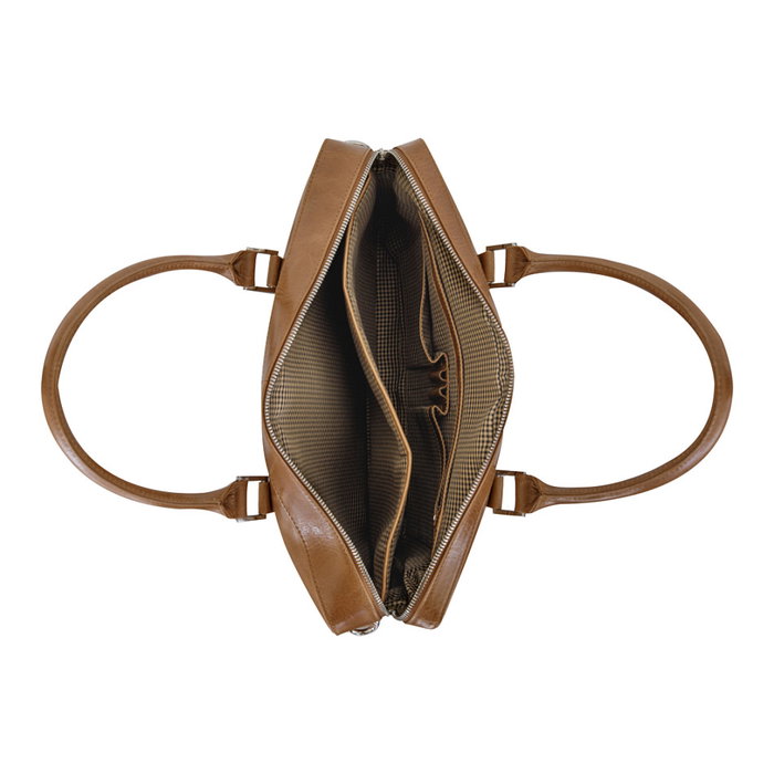 dbramante 1928 ROSENBORG 16IN TAN 2ND GEN Maletín para portátil de 16 pulgadas, cuero, unisex, color bronceado