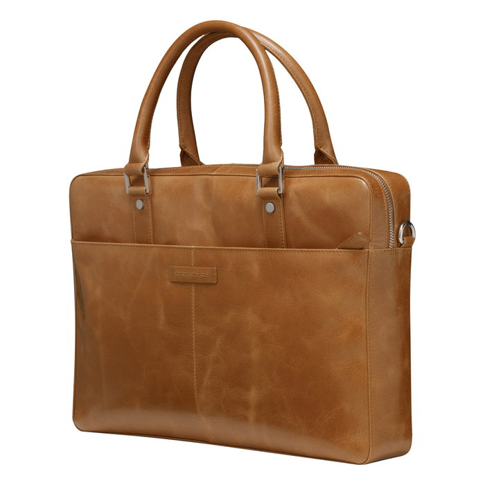 dbramante 1928 ROSENBORG 16IN TAN 2ND GEN Maletín para portátil de 16 pulgadas, cuero, unisex, color bronceado