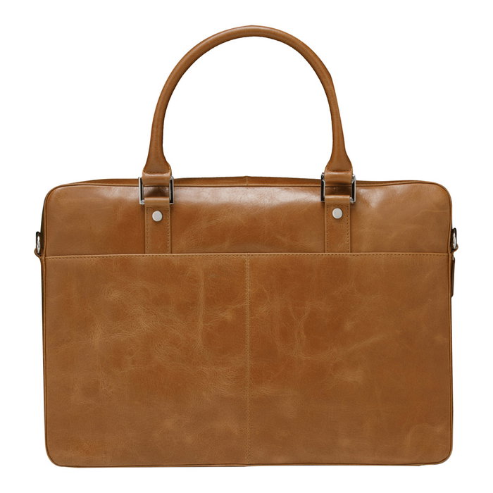 dbramante 1928 ROSENBORG 16IN TAN 2ND GEN Maletín para portátil de 16 pulgadas, cuero, unisex, color bronceado