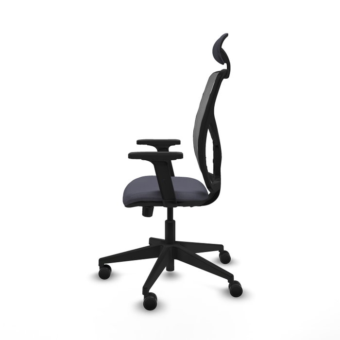 PIQUERAS Y CRESPO Silla de oficina Motilla con mecanismo Sincro/Traslack, Gris PIQUERAS Y CRESPO Silla de oficina Motilla con mecanismo Sincro/Traslack, Gris