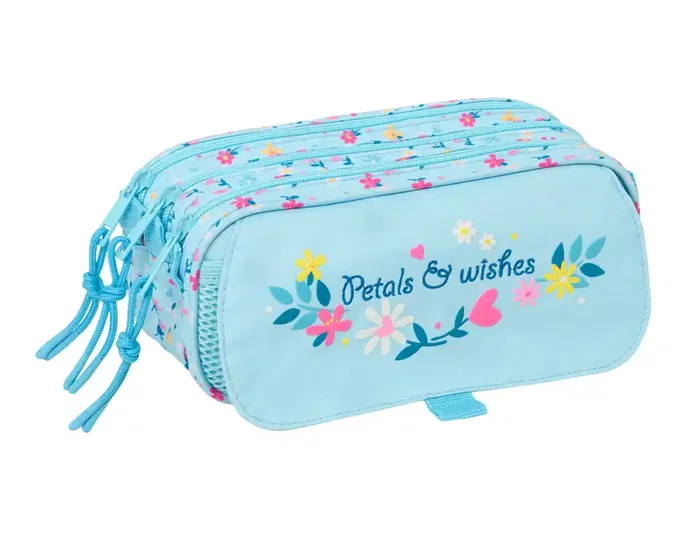 Safta Portatodo Triple Big Blackfit8 pétalos