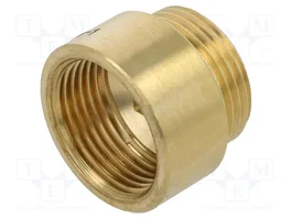 GEBO Prolongador Macho-Hembra Redonda 15mm G 3/4 pulg