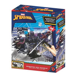 Prime 3d Puzzle Rascar 3D Marvel Spiderman vs Venom 150 Piezas