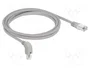 DeLOCK Cable de red Cat 6a S/FTP 2 m RJ45 Gris