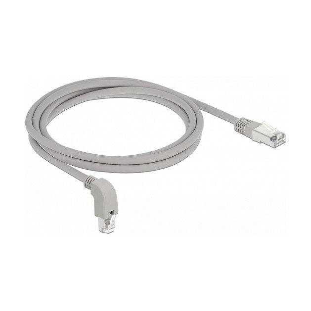 DeLOCK Cable de Red RJ45 Cat.6A S/FTP 2 m Gris