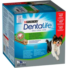 Purina Dentalife Medium Multipack 42 sticks 966 gr - Snack Dental para Perro Mediano, Reduce la Acumulación de Sarro