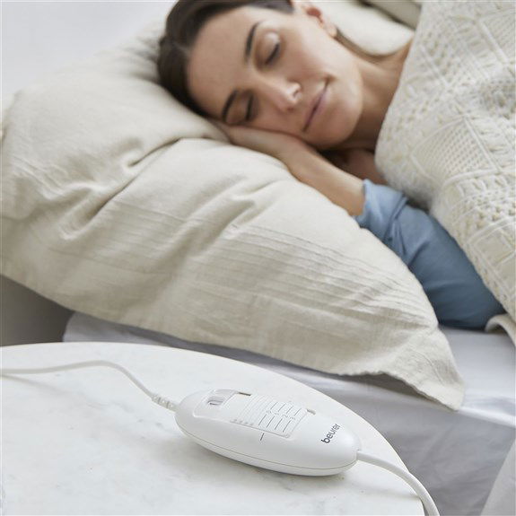 Beurer TS-23 Calientacamas Eléctrico Individual de Forro Polar con 3 Niveles de Temperatura y Protección Contra Sobrecalentamiento Beurer TS-23 Calientacamas Eléctrico Individual de Forro Polar con 3 Niveles de Temperatura y Protección Contra Sobrecalentamiento