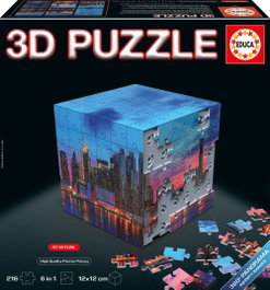 EDUCA BORRAS Puzzle 3D NY Skyline New York Panorama
