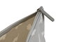 DKD Home Decor Neceser Baby Dinos 23 Blanco Gris Canvas Algodon 8 x 21 x 33 cm (2 Unidades)