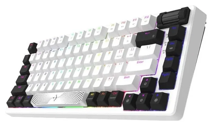 AQIRYS Klawiatura Gamer Mechaniczna Adara MINI HaiMu Linear Pink, 81 Teclas, Retroiluminada Blanco-Negro, Layout Polaco AQIRYS Klawiatura Gamer Mechaniczna Adara MINI HaiMu Linear Pink, 81 Teclas, Retroiluminada Blanco-Negro, Layout Polaco