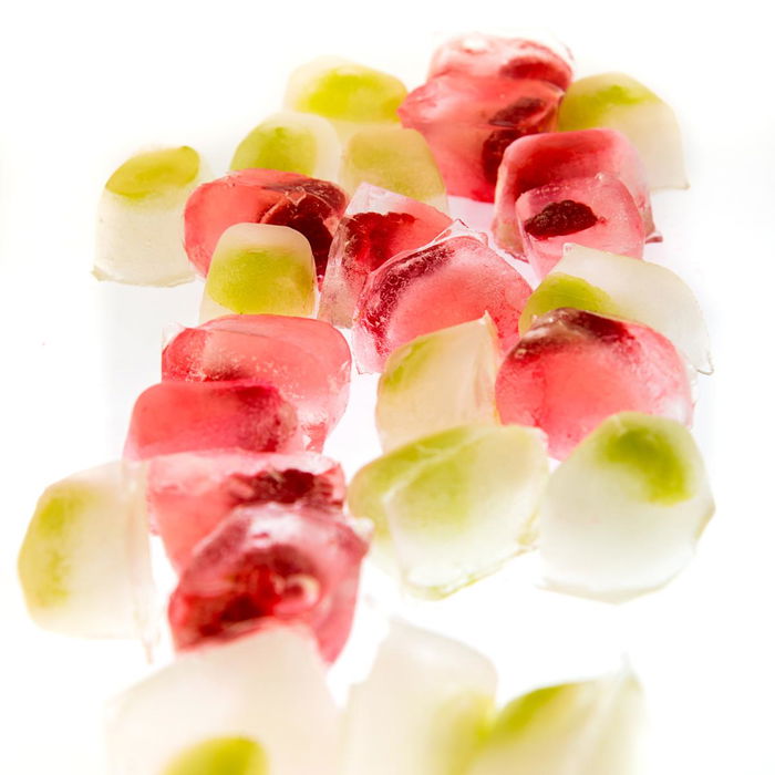 Set 2 Cubitera Hielo Silicona y Poliprop Cubiteras Koala 25x10x3 cm