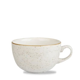 Churchill Taza Capuchino Stonecast 22 cl - 5.5 cm Alto, 9.5 cm Diámetro, Porcelana (Set de 12)