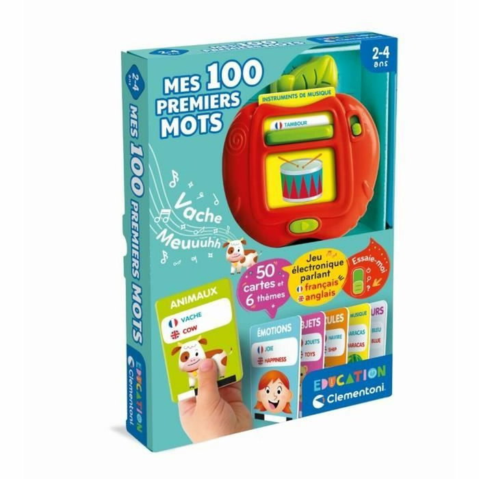 Clementoni Mis primeras 100 palabras Bilingüe Clementoni Mis primeras 100 palabras Bilingüe