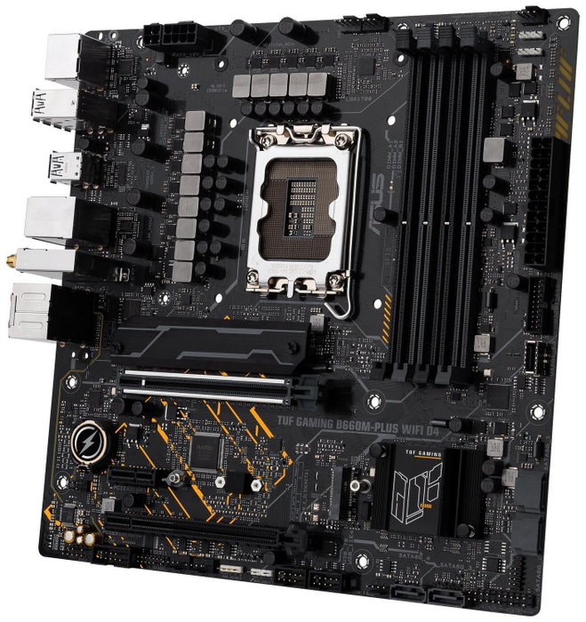 ASUS TUF GAMING B660M-PLUS WIFI LGA 1700 micro ATX DDR5