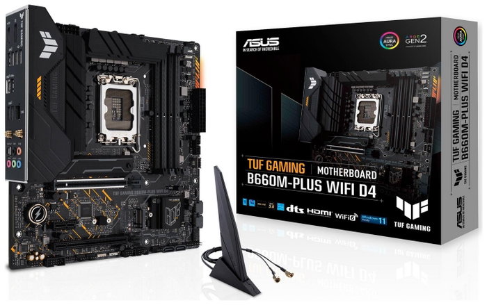 ASUS TUF GAMING B660M-PLUS WIFI LGA 1700 micro ATX DDR5