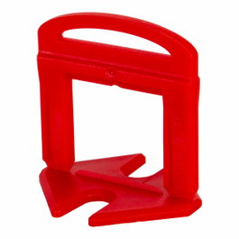 Rubi Brida Delta Level System 3 mm / 6-15 mm, roja, bolsa 100 uds