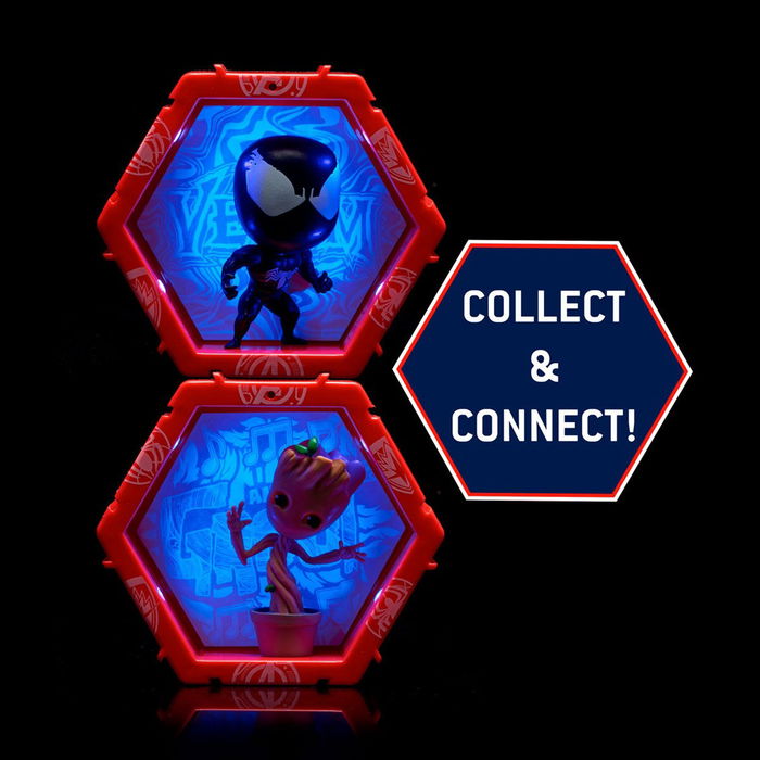 Wow stuff Figura Pod Marvel Potted Groot con Sensor de Movimiento para Iluminar Espacios