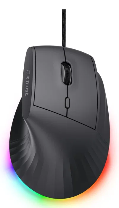 Trust GXT 145 Rexxa Ratón Gaming Vertical 12800 DPI Negro Trust GXT 145 Rexxa Ratón Gaming Vertical 12800 DPI Negro