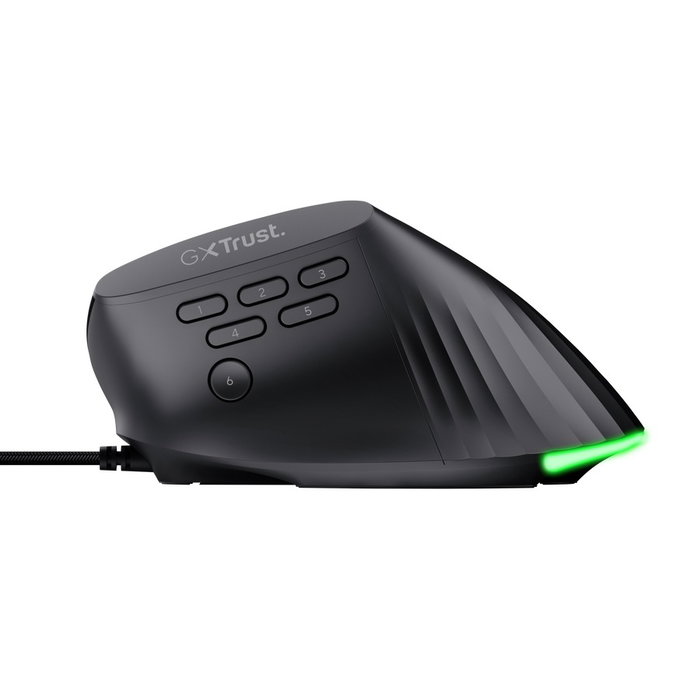 Trust GXT 145 Rexxa Ratón Gaming Vertical Ergonómico Negro Trust GXT 145 Rexxa Ratón Gaming Vertical Ergonómico Negro