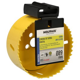 WOLFPACK LINEA PROFESIONAL Corona Sierra Bimetal Ø 89 mm